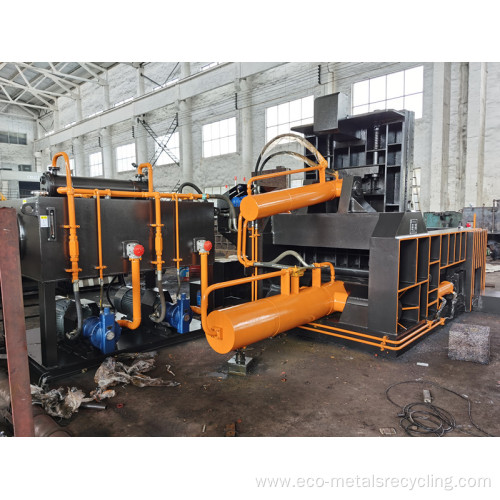 Hydraulic Aluminum Copper Steel Metal Scrap Baling Machine